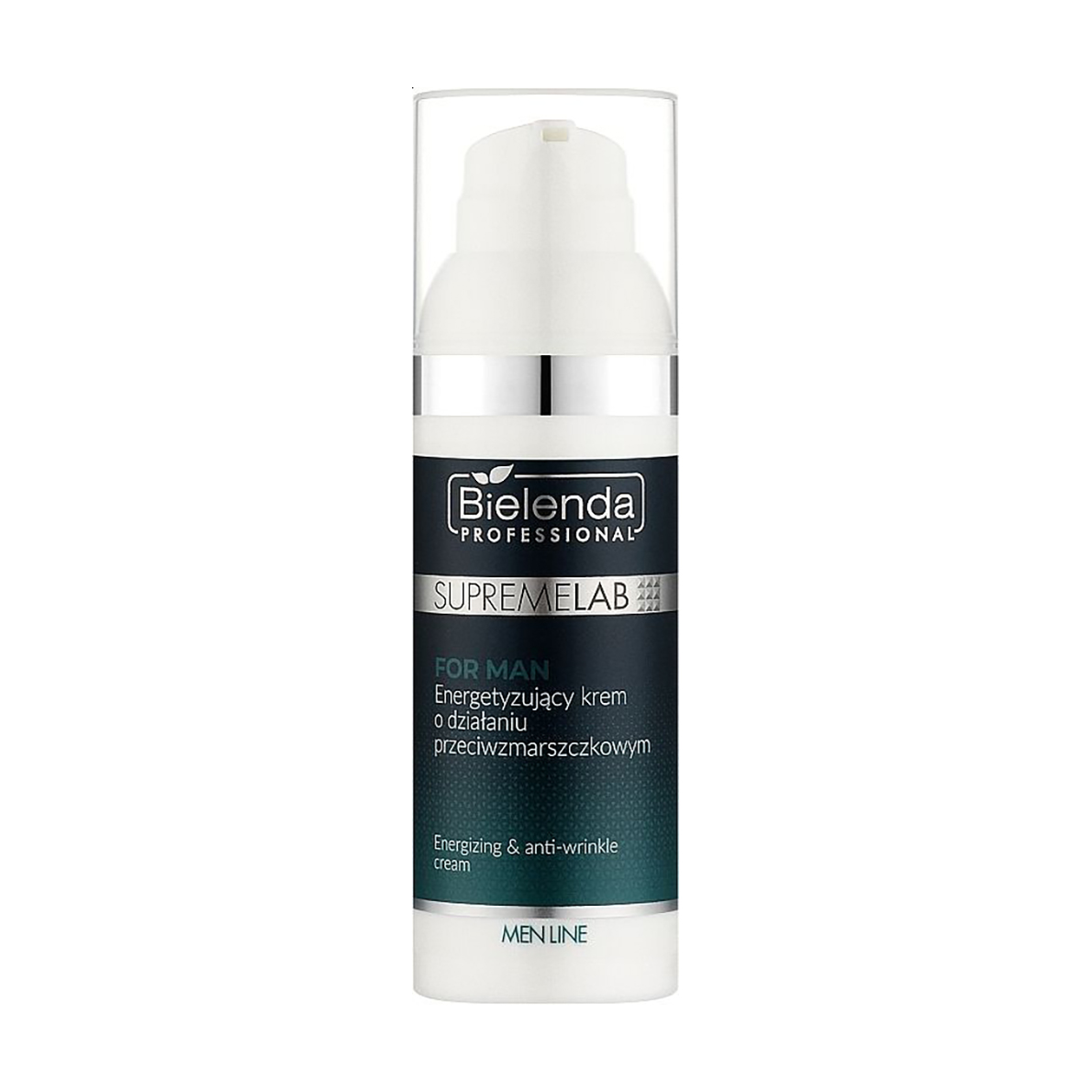Чоловічий енергетичний крем для обличчя Bielenda Professional Supremelab For Man Cream проти зморщок, 50 мл