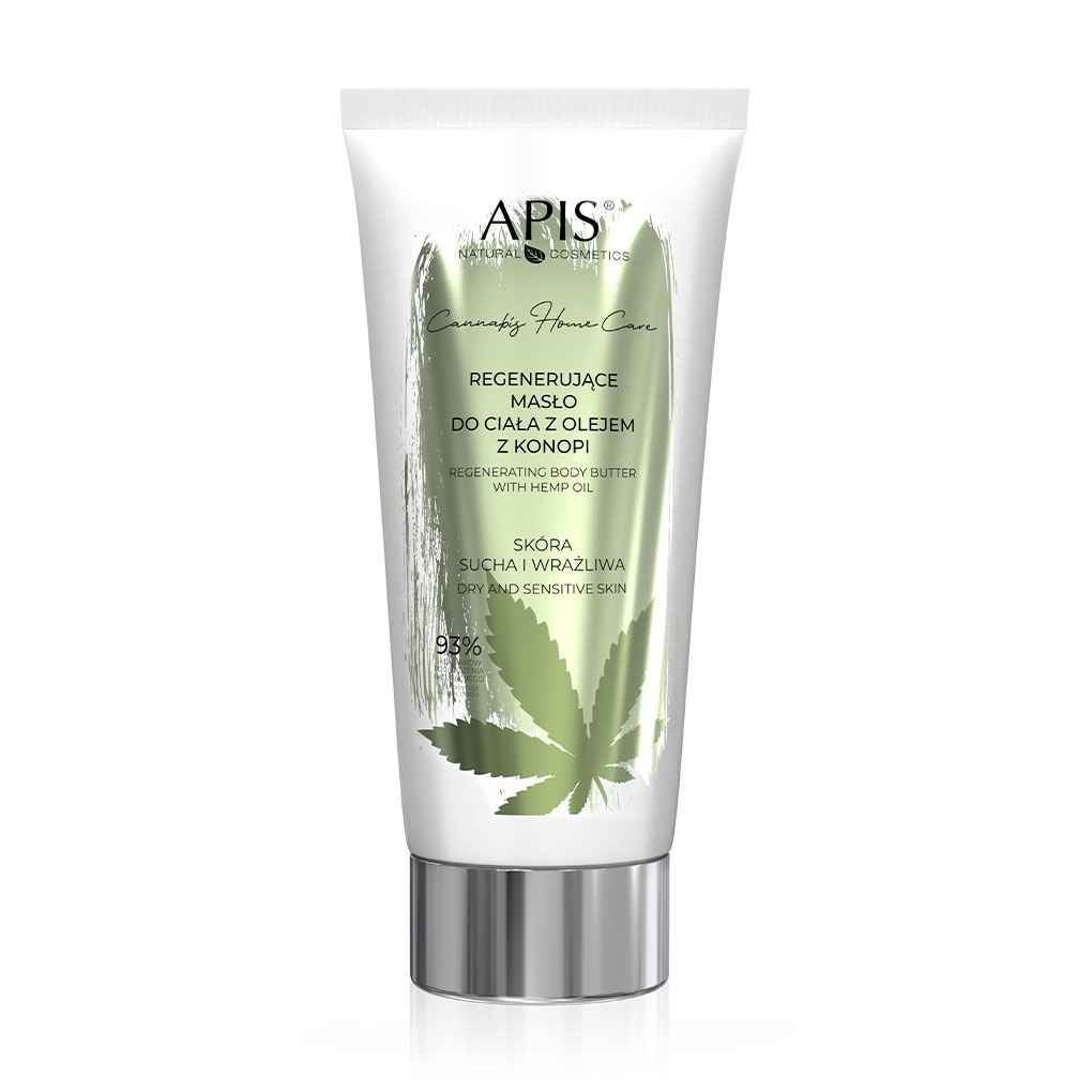 Олія для тіла Apis Natural Cosmetics Cannabis Home Care Body Butter, 200 мл